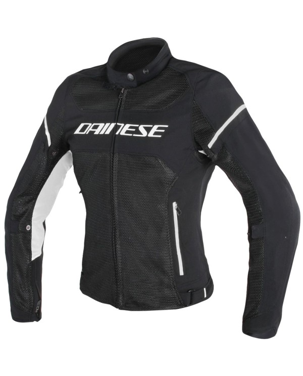 CHAQUETA DAINESE AIR-FRAME D1 LADY PERFORADA NEGRA/BLANCA