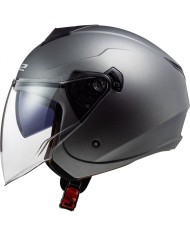 Casco ls2 twister ii titanio mate