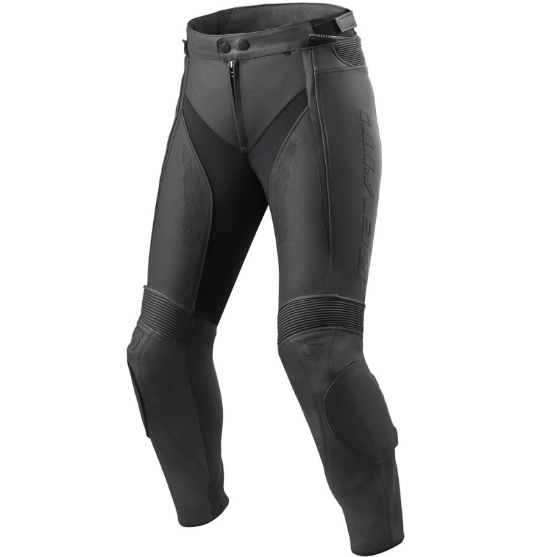 PANTALONES REVIT XENA 3 PIEL LADY NEGRO