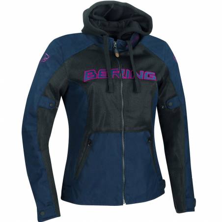 CHAQUETA BERING SPIRIT LADY NEGRO/AZUL