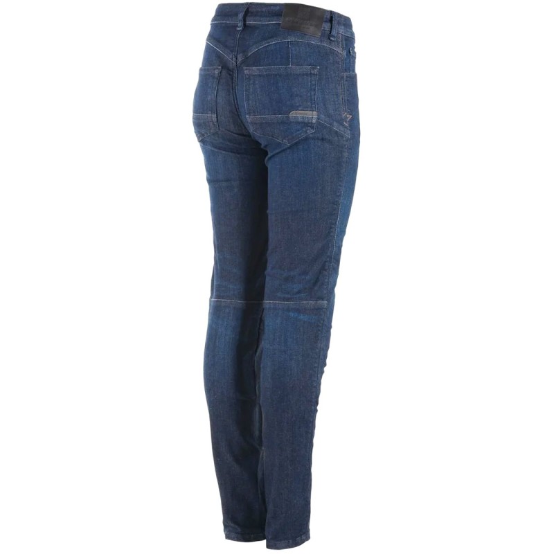 PANTALONES VAQUEROS ALPINESTARS DAISY V2 WOMENS RINSE PLUS BLUE