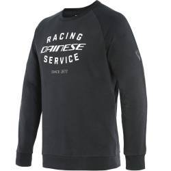 SUDADERA DAINESE PADDOCK SWEATSHIRT NEGRO/BLANCO