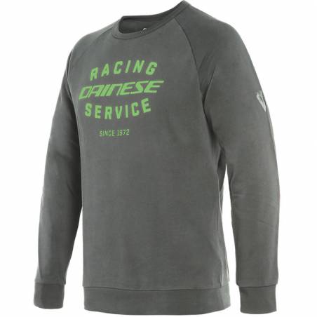 SUDADERA DAINESE PADDOCK SWEATSHIRT GRIS/VERDE