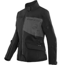 CHAQUETA DAINESE TONALE LADY D-DRY XT BLACK/EBONY/BLACK