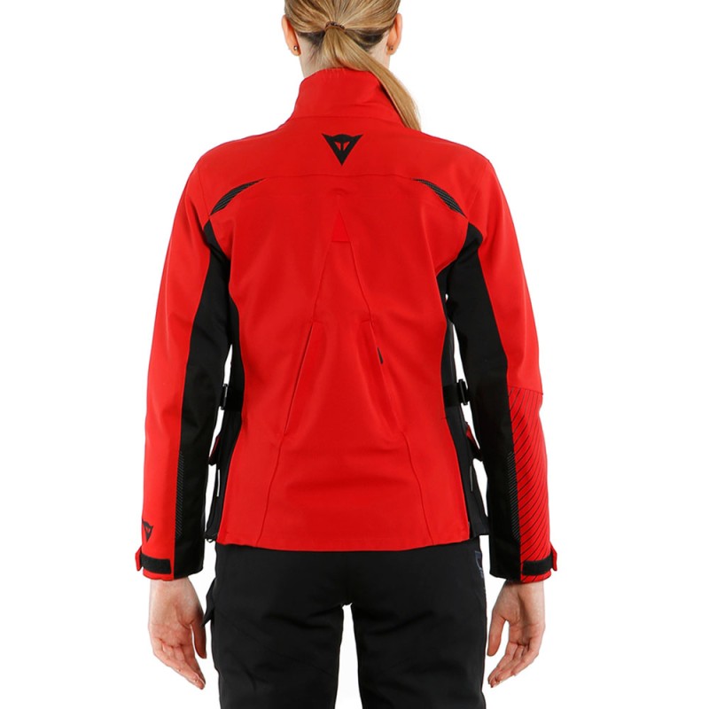 CHAQUETA DAINESE TONALE LADY D-DRY XT TOUR-RED/LAVA-RED/BLACK