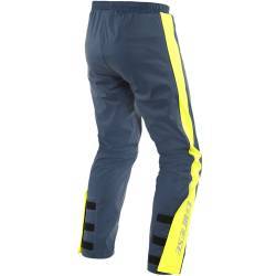 PANTALONES DANESE IMPERMEABLES STORM 2 UNISEX BLACK-IRIS/AMARILLO FLUOR