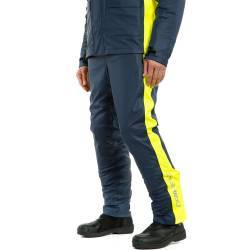 PANTALONES DANESE IMPERMEABLES STORM 2 UNISEX BLACK-IRIS/AMARILLO FLUOR