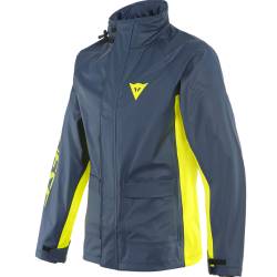 CHAQUETA DAINESE IMPERMEABLE STORM 2 UNISEX IRIS/AMARILLO FLUOR