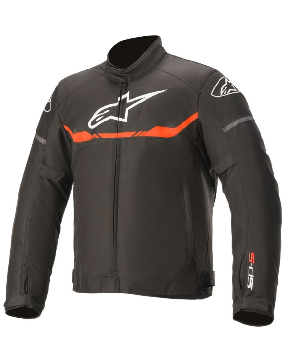 Chaqueta alpinestars t-sp s waterproof black/red fluor