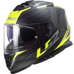 CASCO LS2 STORM NERVE MATE/AMARILLO FLUOR