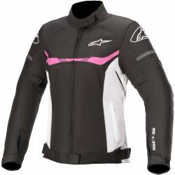 CHAQUETA ALPINESTARS STELLA T-SP S WATERPROOF LADY BLACK/WHITE/FUCSIA