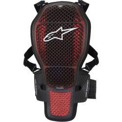 ESPALDERA ALPINESTARS NUCLEON KR-1 CELL TRANSPARENTE SMOKE/RED