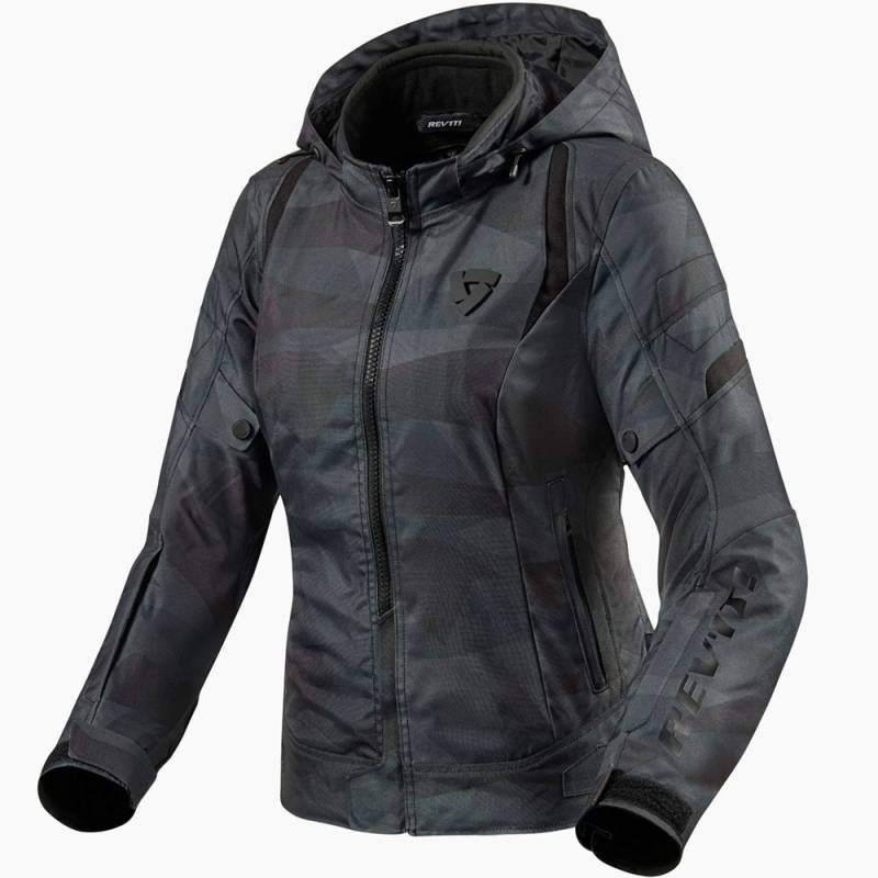 CHAQUETA REVIT FLARE 2 LADY CAMO/BLACK GREY