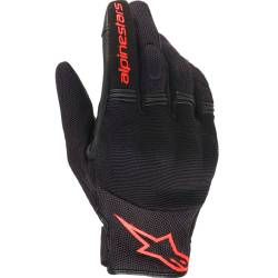 GUANTES ALPINESTARS COPPER NEGRO/ROJO FLUOR