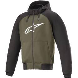 SUDADERA ALPINESTARS CHROME SPORT NEGRO/VERDE