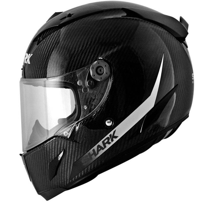 CASCO SHARK RACE-R PRO CARBON SKIN CARBONO BRILLO DWK