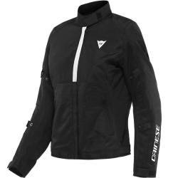 CHAQUETA DAINESE RISOLUTA AIR TEX LADY BLACK/WHITE