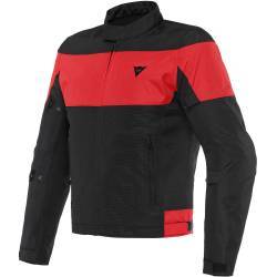 CHAQUETA DAINESE ELETTRICA AIR TEX NEGRO/ROJO