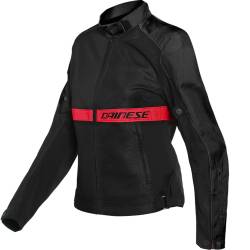 CHAQUETA DAINESE RIBELLE AIR LADY NEGRO/ROJO