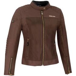 CHAQUETA SEGURA OSKAR LADY MARRON PERFORADA