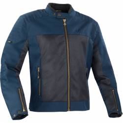 CHAQUETA SEGURA OSKAR AZUL NAVY PERFORADA