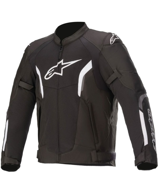 CHAQUETA ALPINESTARS AST V2 AIR NEGRO/BLANCO