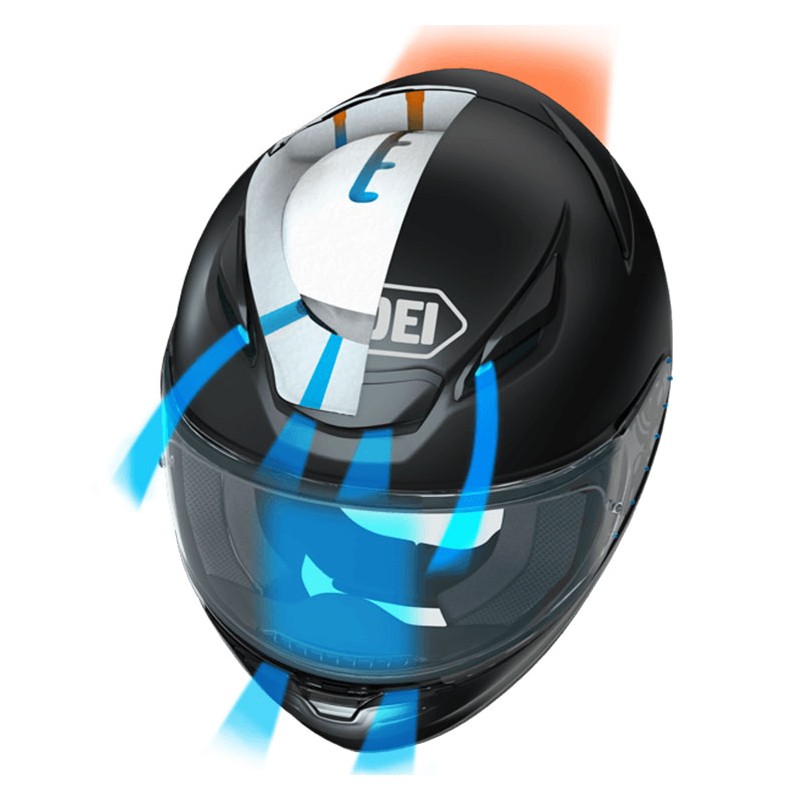 CASCO SHOEI NXR 2 NEGRO BRILLO