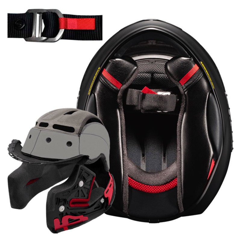 CASCO SHOEI NXR 2 NEGRO BRILLO