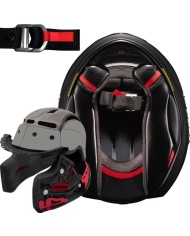 CASCO SHOEI NXR 2 NEGRO BRILLO
