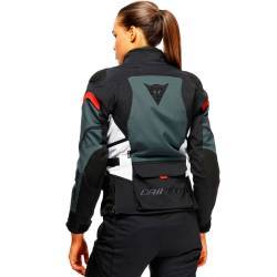 CHAQUETA DAINESE CARVE MASTER 3 LADY GORE-TEX BLACK/EBONY/LAVA-RED