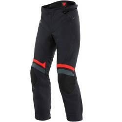 PANTALONES DAINESE CARVE MASTER 3 GORE-TEX BLACK/LAVA-RED