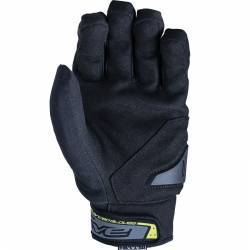 GUANTES FIVE RS WATERPROOF NEGRO/AMARILLO