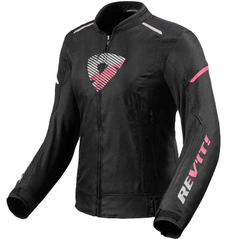 CHAQUETA REVIT SPRINT H2O LADY NEGRO/FUCSIA