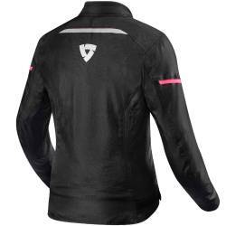 CHAQUETA REVIT SPRINT H2O LADY NEGRO/FUCSIA