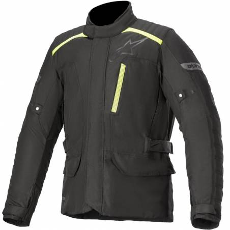 CHAQUETA ALPINESTARS GRAVITY DRYSTAR NEGRO/AMARILLO FLUOR