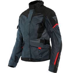 CHAQUETA DAINESE TEMPEST 3 D-DRY LADY EBONY/BLACK/LAVA-RED