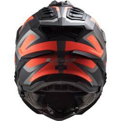 CASCO LS2 EXPLORER ALTER MATT BLACK/FLUO ORANGE