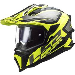 CASCO LS2 EXPLORER ALTER MATT BLACK/FLUO YELLOW