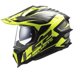 CASCO LS2 EXPLORER ALTER MATT BLACK/FLUO YELLOW