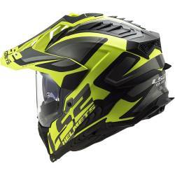 CASCO LS2 EXPLORER ALTER MATT BLACK/FLUO YELLOW