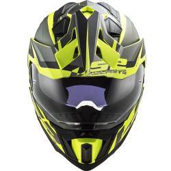 CASCO LS2 EXPLORER ALTER MATT BLACK/FLUO YELLOW