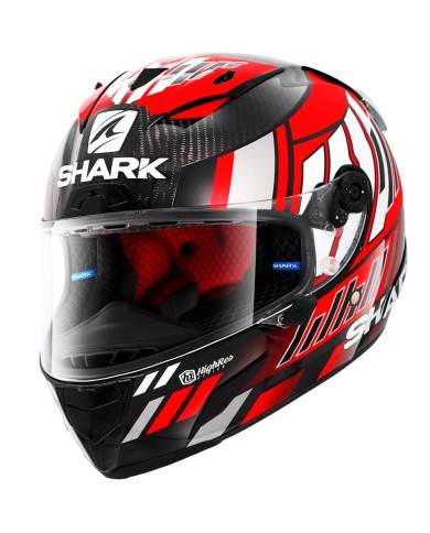 CASCO SHARK RACE-R PRO CARBON ZARCO SPEEDBLOCK RED