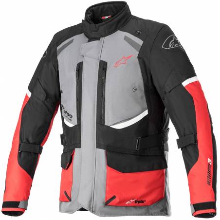 CHAQUETA ALPINESTARS ANDES V3 DRYSTAR GRAY/ BLACK/BRIGHT RED