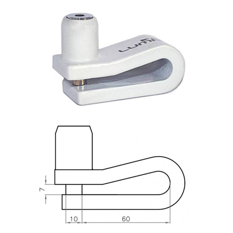 ANTIRROBO LUMA ENDURO 75D BLANCO