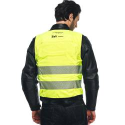 CHALECO DAINESE SMART JACKET D-AIR (AIRBAG) HI-VIS AMARILLO/FLUOR