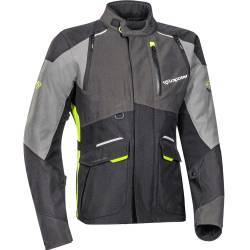 CHAQUETA IXON BALDER NEGRO/GRIS/AMARILLO FLUOR