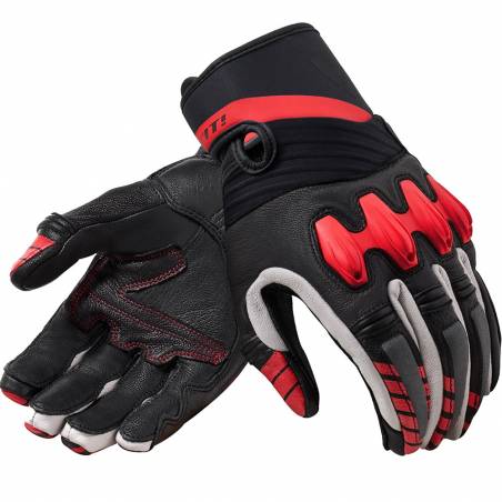 GUANTES REVIT ENERGY NEGRO/ROJO FLUOR