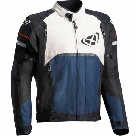 CHAQUETA IXON ALLROAD GRIS/AZUL