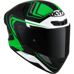 CASCO KYT TT-COURSE OVERTECH NEGRO/VERDE