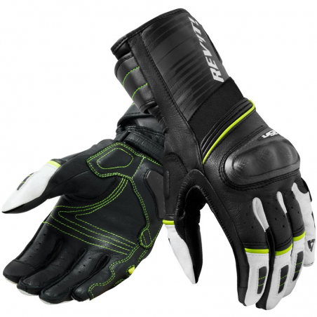 GUANTES REVIT RSR 4 NEGRO/AMARILLO FLUOR